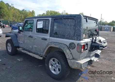 2019 Jeep Wrangler Unlimited Sport 4X4 from USA, damaged, VIN 1C4HJXDG6KW559553
